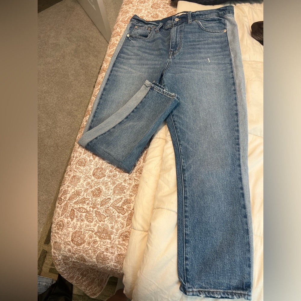 Madewell High Rise Slim Crop Jean